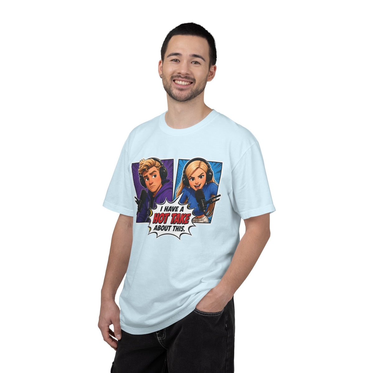 Hot Take Central I Have a Hot Take About This Podcast T Shirt