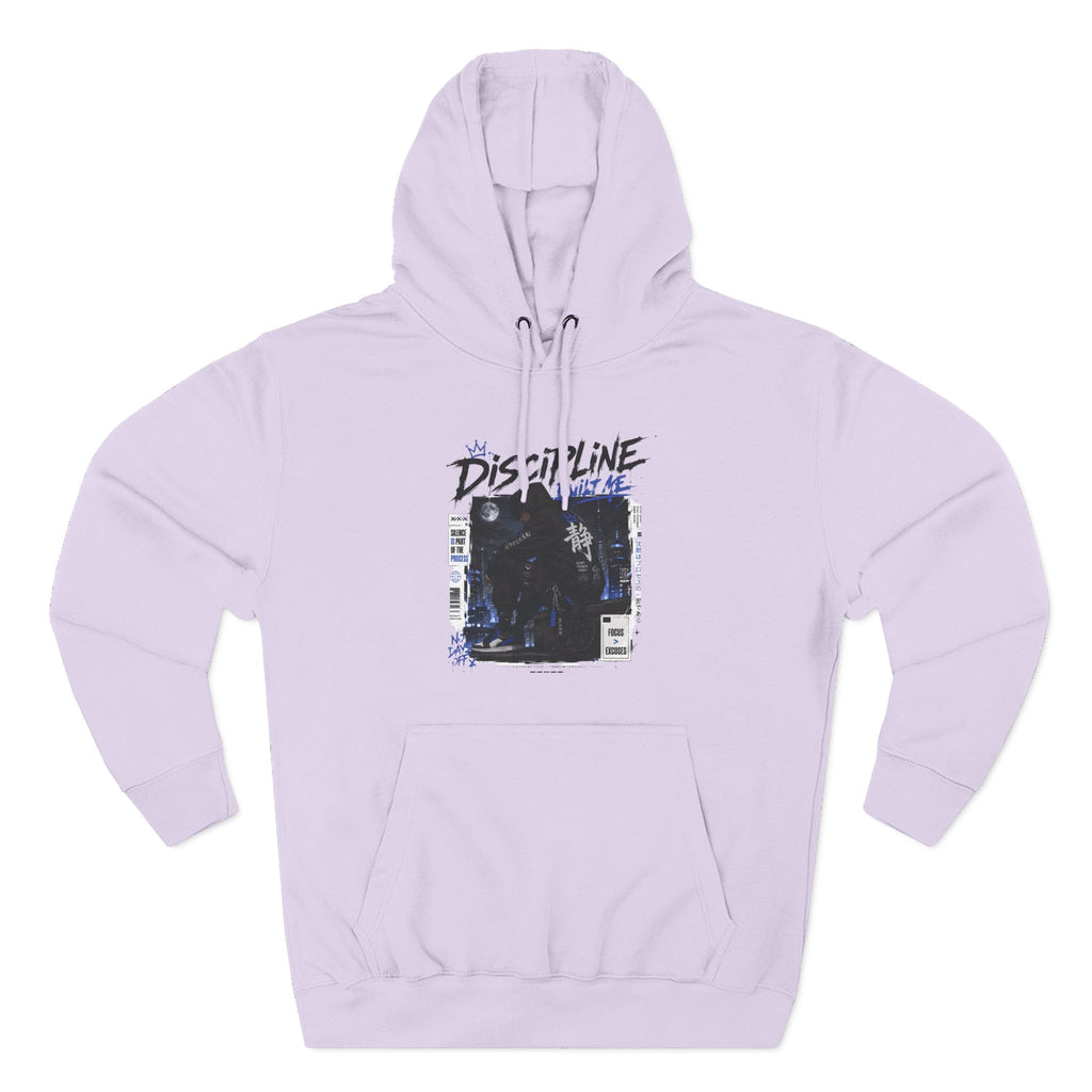 Discipline Built Me Graphic Hoodie Vintage Streetwear