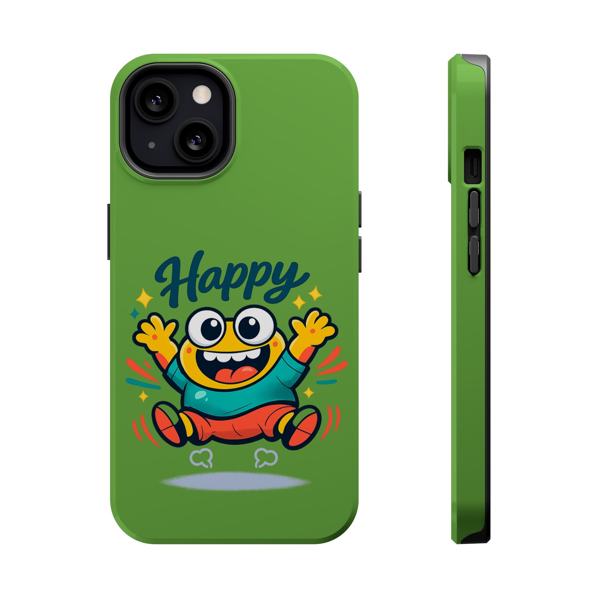 Happy Monster Magnetic Impact-Resistant Phone Case