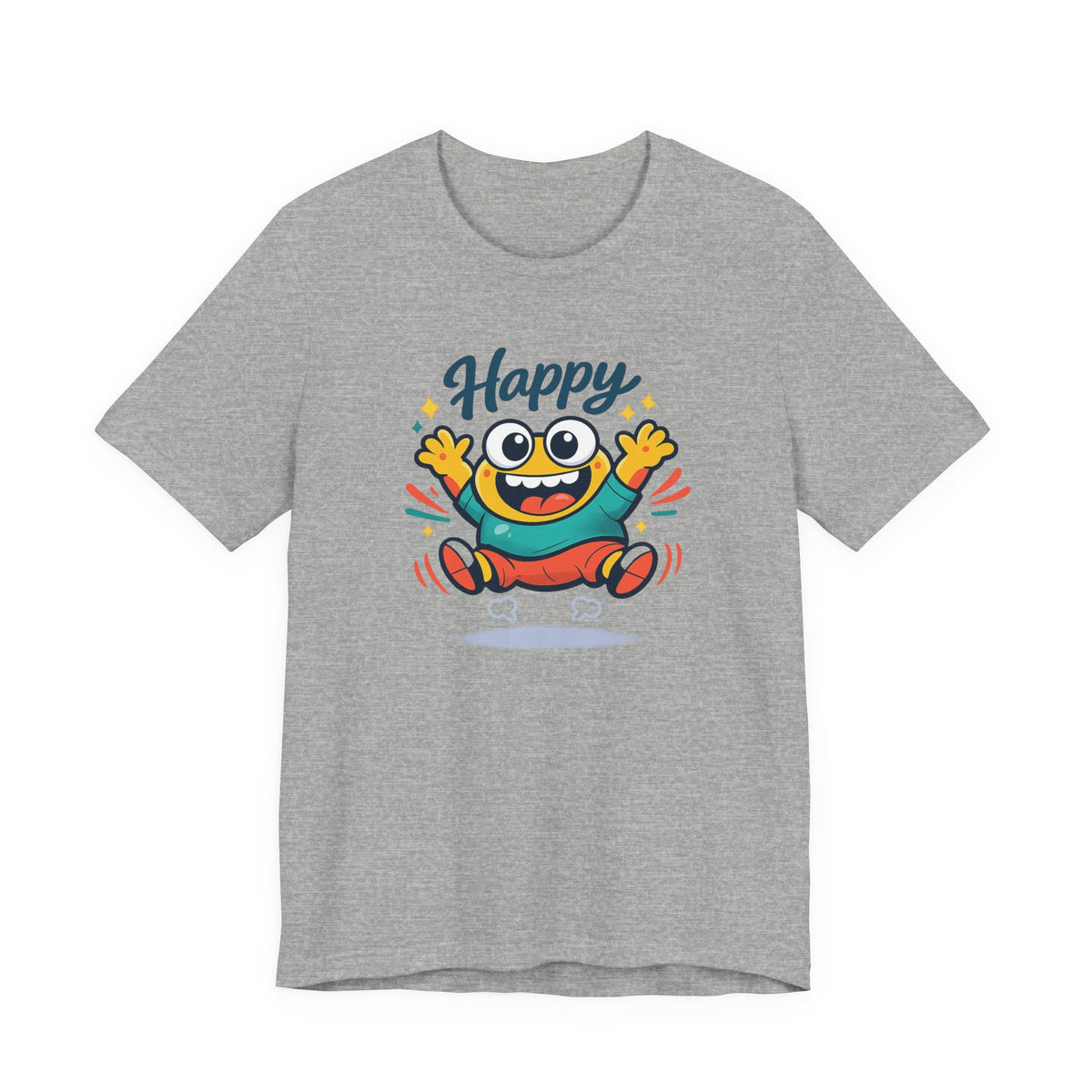 Happy Mood Blob T Shirt Cute Kawaii Graphic Tee