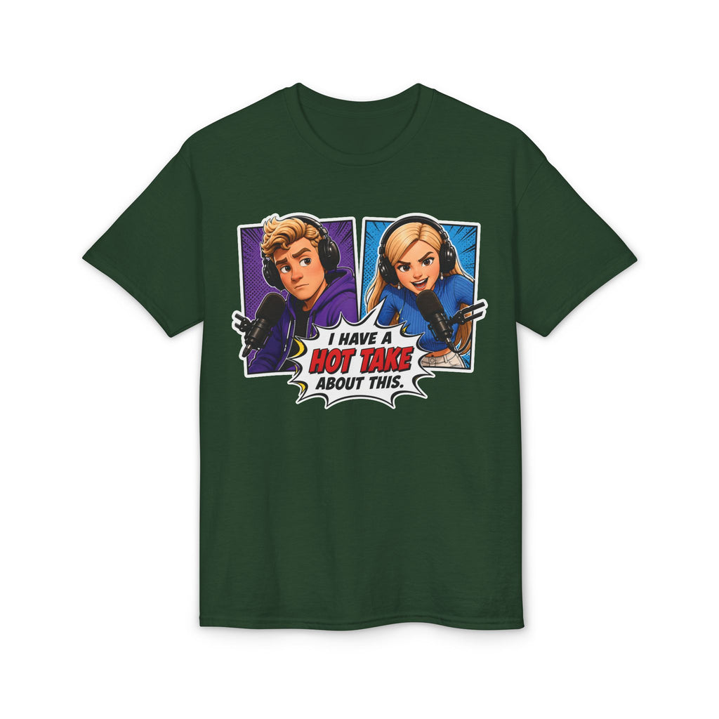 Hot Take Central I Have a Hot Take About This Jake and Emma T Shirt