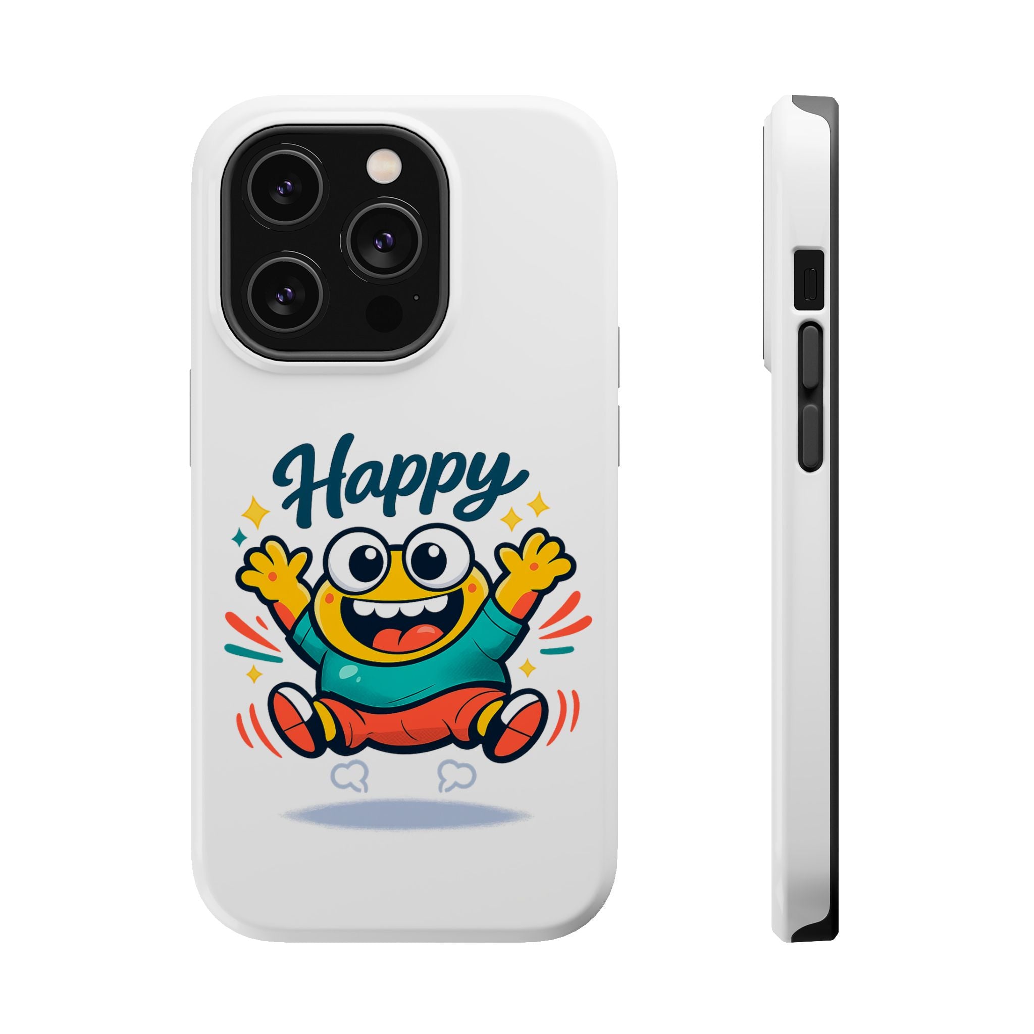 Happy Monster Magnetic Impact-Resistant Phone Case