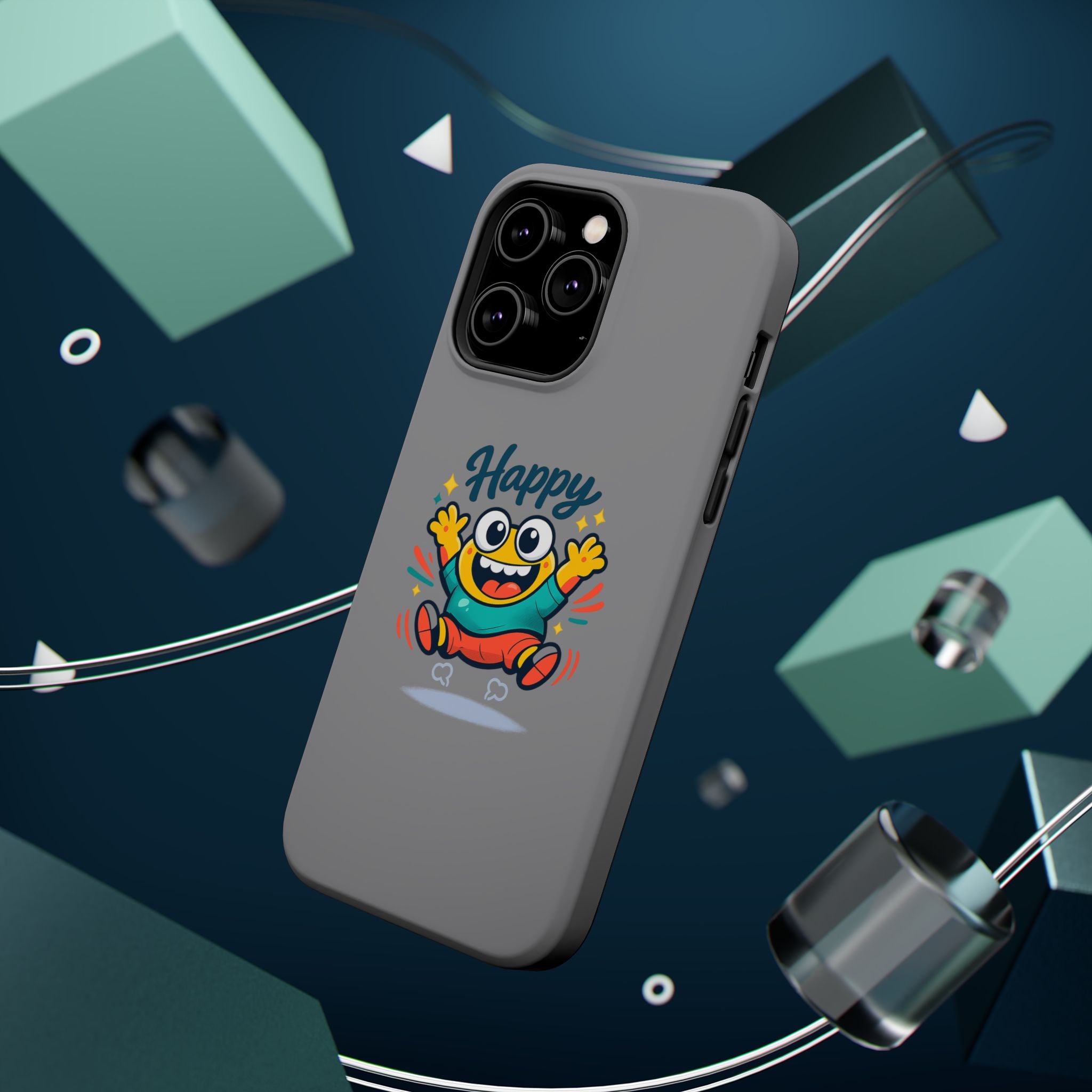 Happy Monster Magnetic Impact-Resistant Phone Case