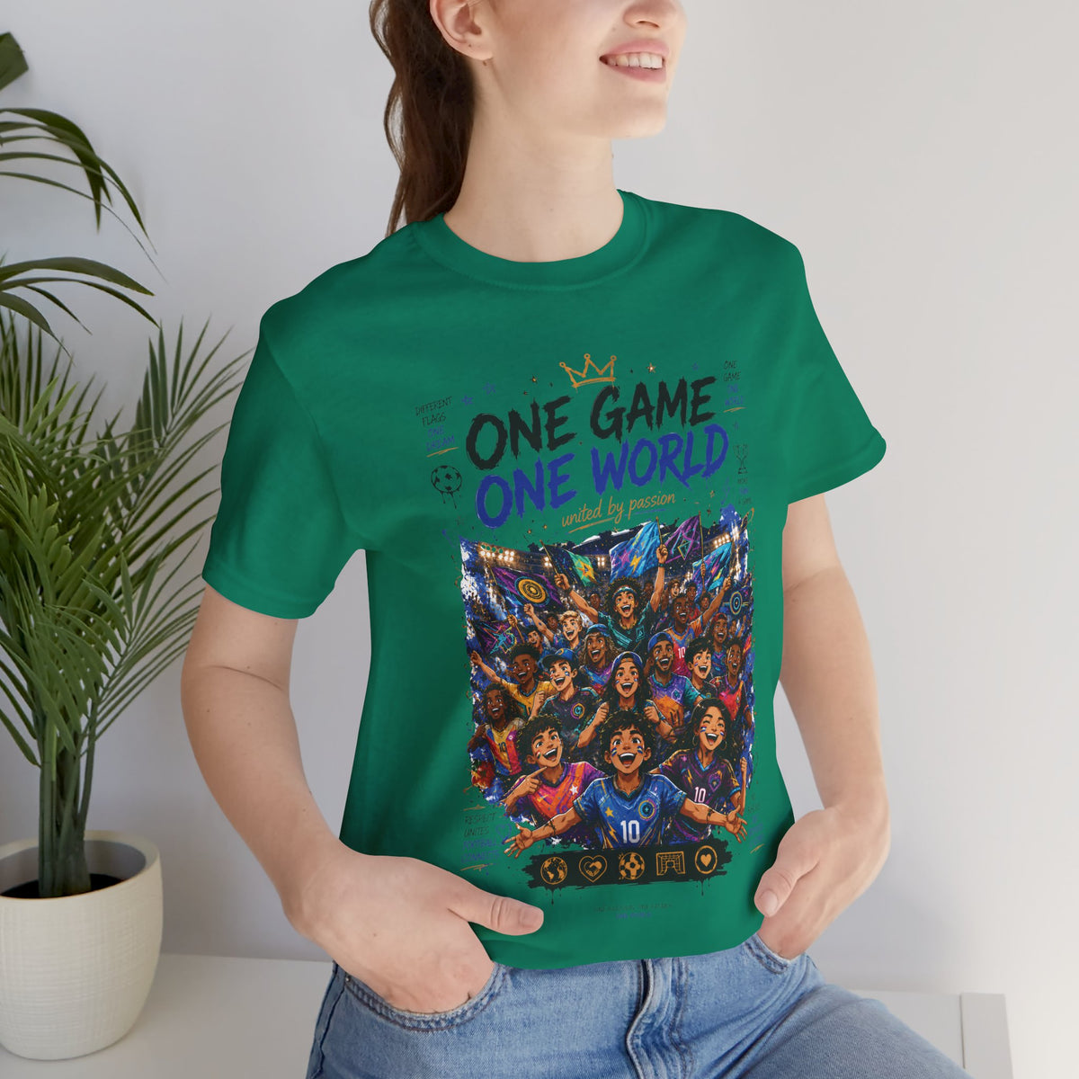 One Game One World Soccer T Shirt