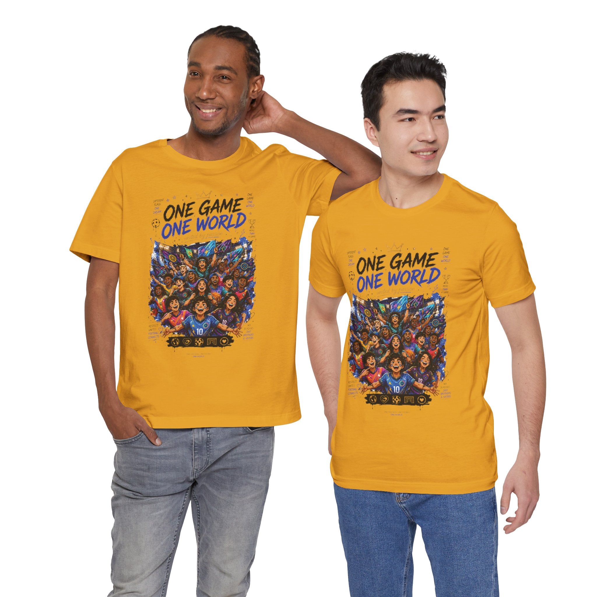 One Game One World Soccer Tee