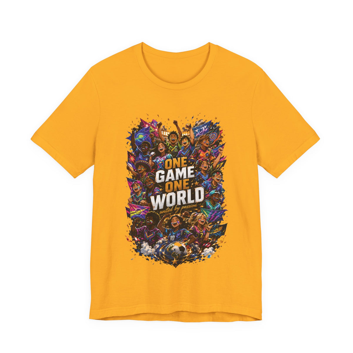One Game One World Gamer Graphic T Shirt