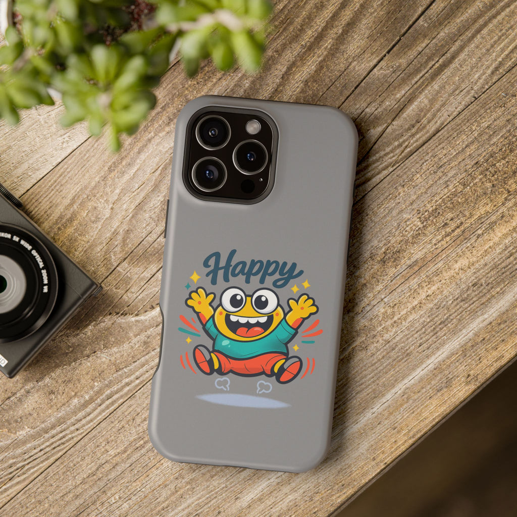 Happy Monster Magnetic Impact-Resistant Phone Case