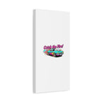 Retro Racing Car Canvas Wall Art – Vintage Dragster Design