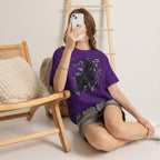 Peacekeeper Anime Graphic Tee — Purple Aesthetic Streetwear
