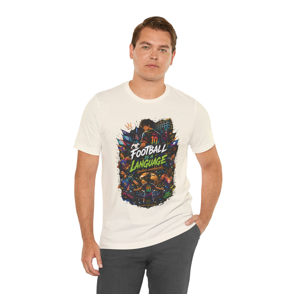 Football Is a Language Graphic T Shirt