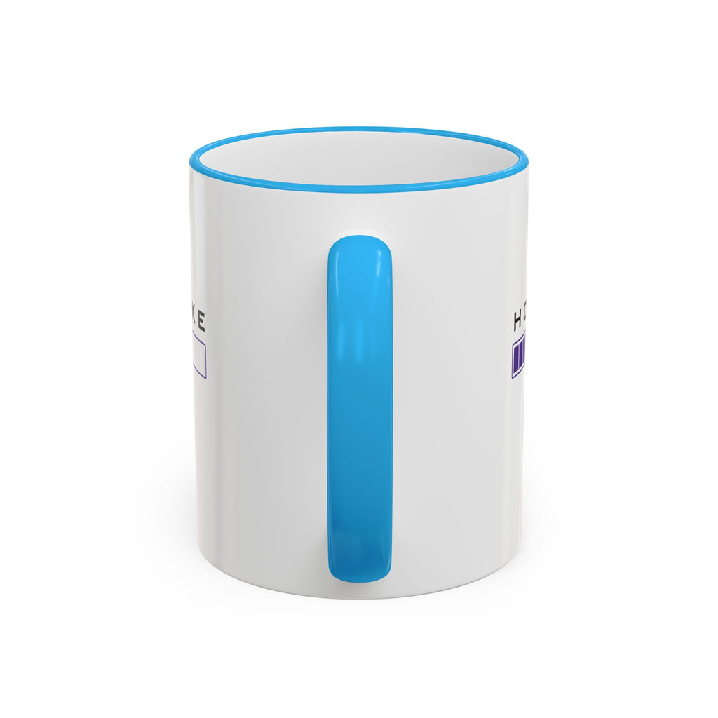 Hot Take Loading Mug — Funny Progress Bar Accent Rim & Handle Tea Coffee Cup