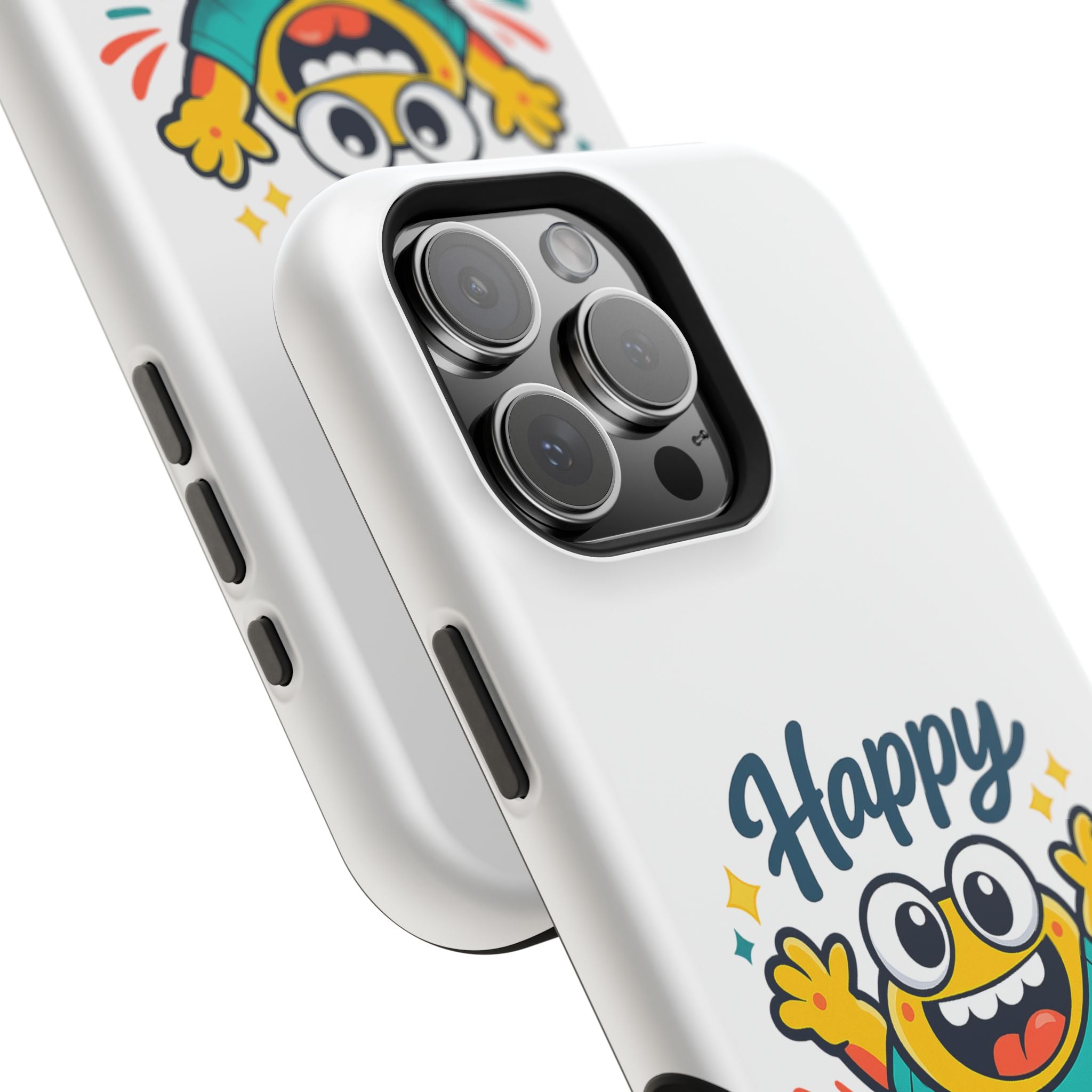 Happy Monster Magnetic Impact-Resistant Phone Case