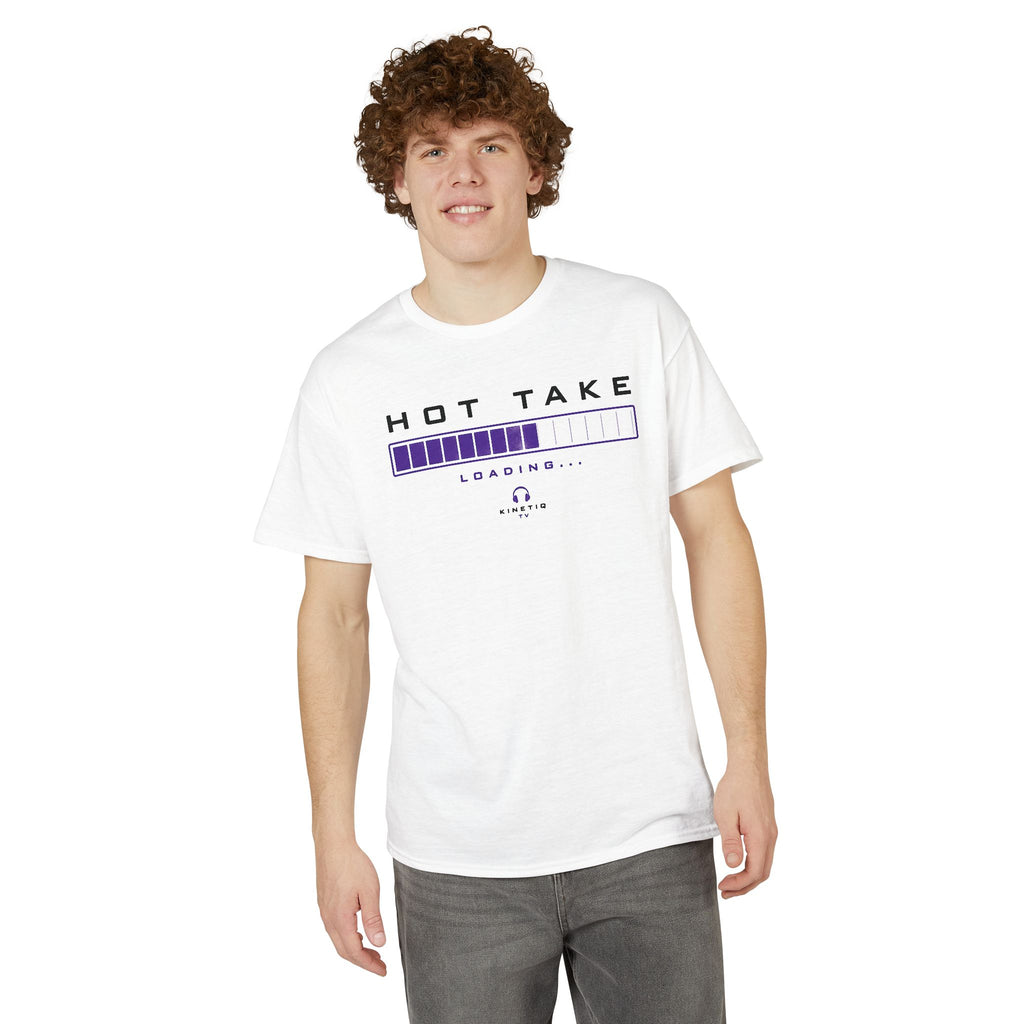 Hot Take Loading T-Shirt — Funny Progress Bar Graphic Tee