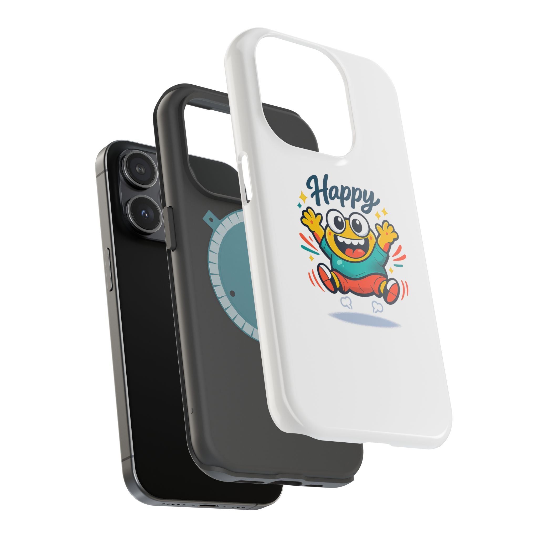 Happy Monster Magnetic Impact-Resistant Phone Case