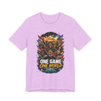Soccer Graphic Tee - "One Game One World" Graphic T-Shirt