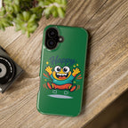 Happy Monster Magnetic Protective Phone Case Green