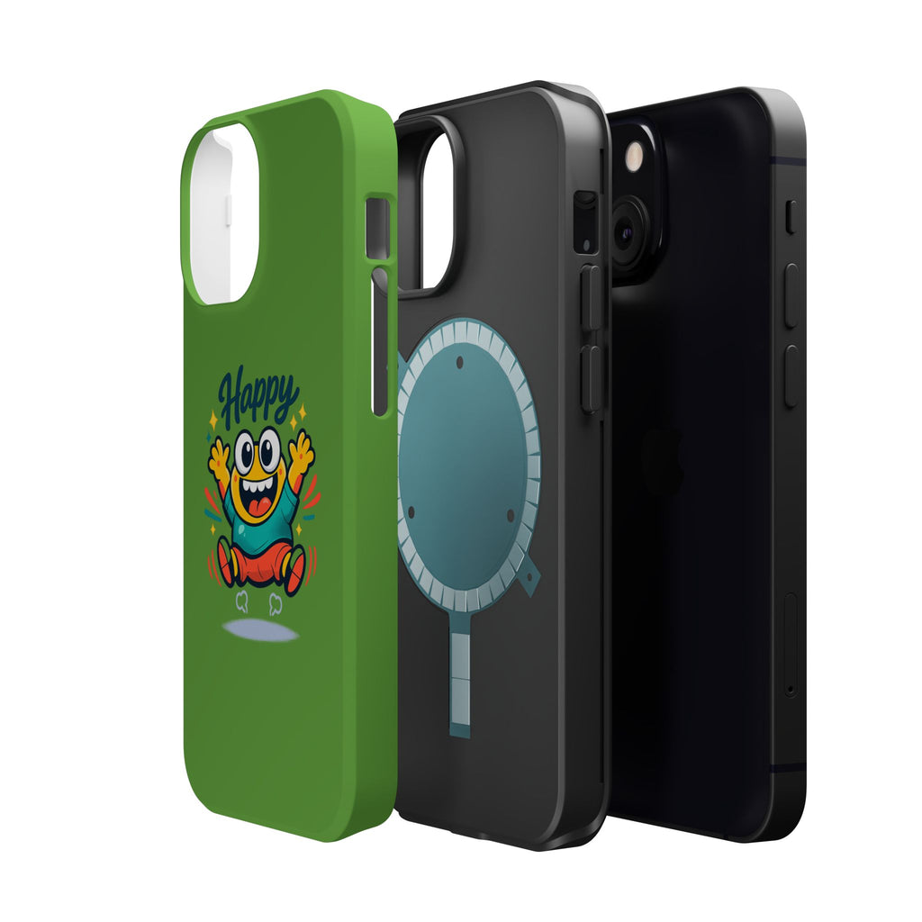 Happy Monster Magnetic Impact-Resistant Phone Case