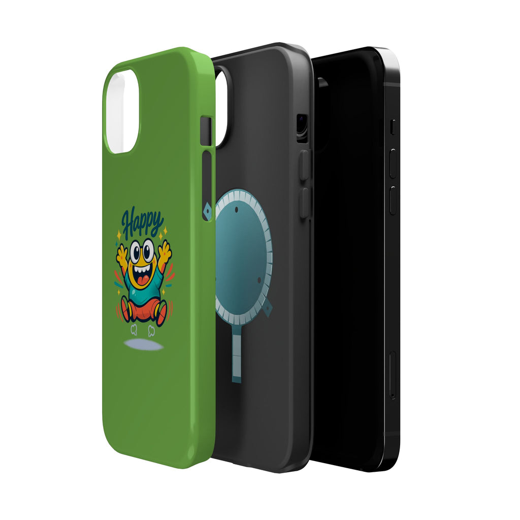 Happy Monster Magnetic Impact-Resistant Phone Case