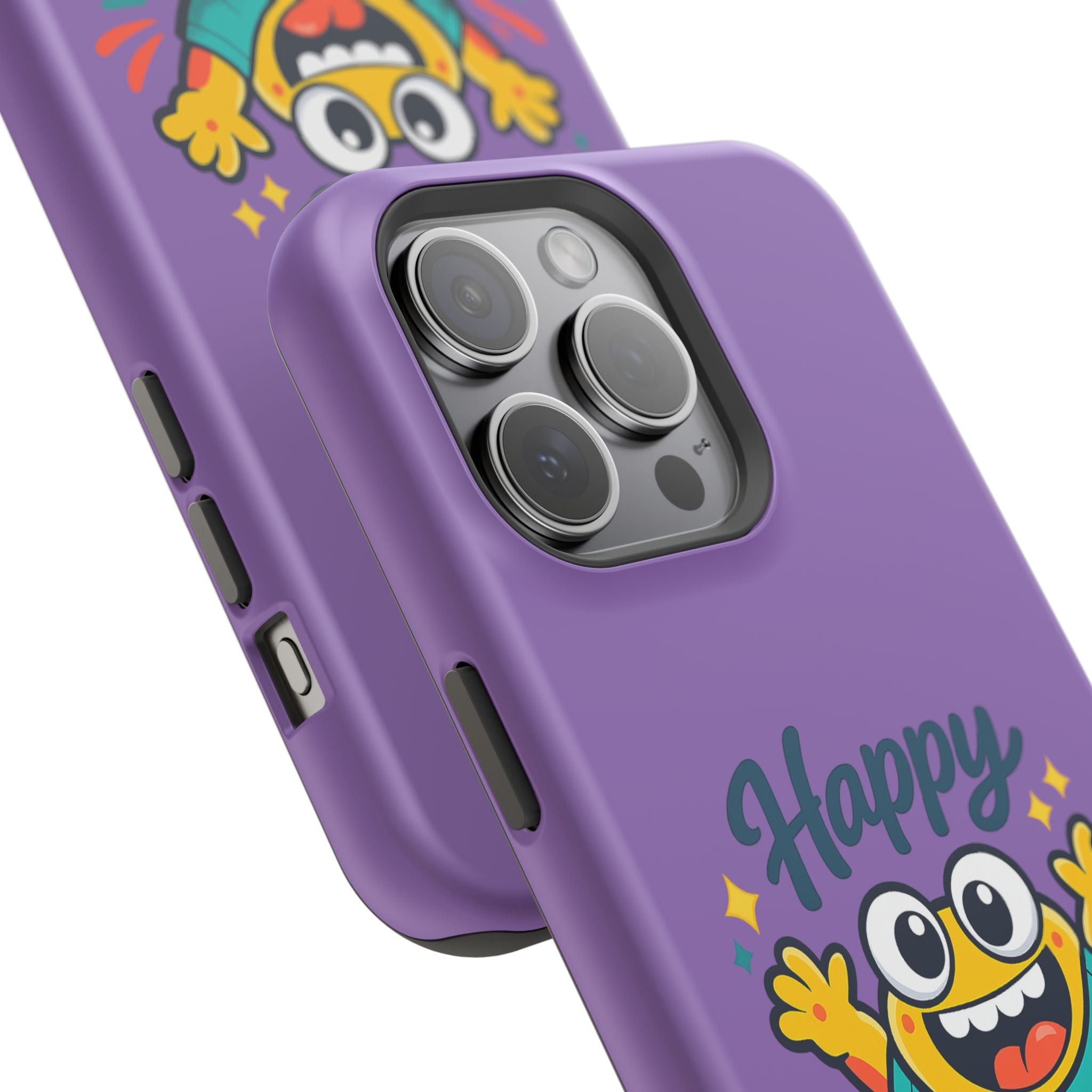 Happy Monster Magnetic Impact-Resistant Phone Case