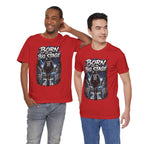 Soccer Player T‑Shirt — "Born for the Big Stage" Football Match Tee