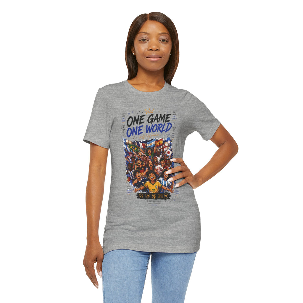 One Game One World Soccer T-Shirt