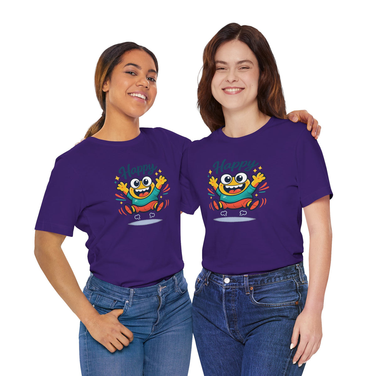 Happy Mood Blob T Shirt Cute Kawaii Graphic Tee