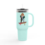 I'm Unstoppable Retro 40oz Insulated Travel Mug