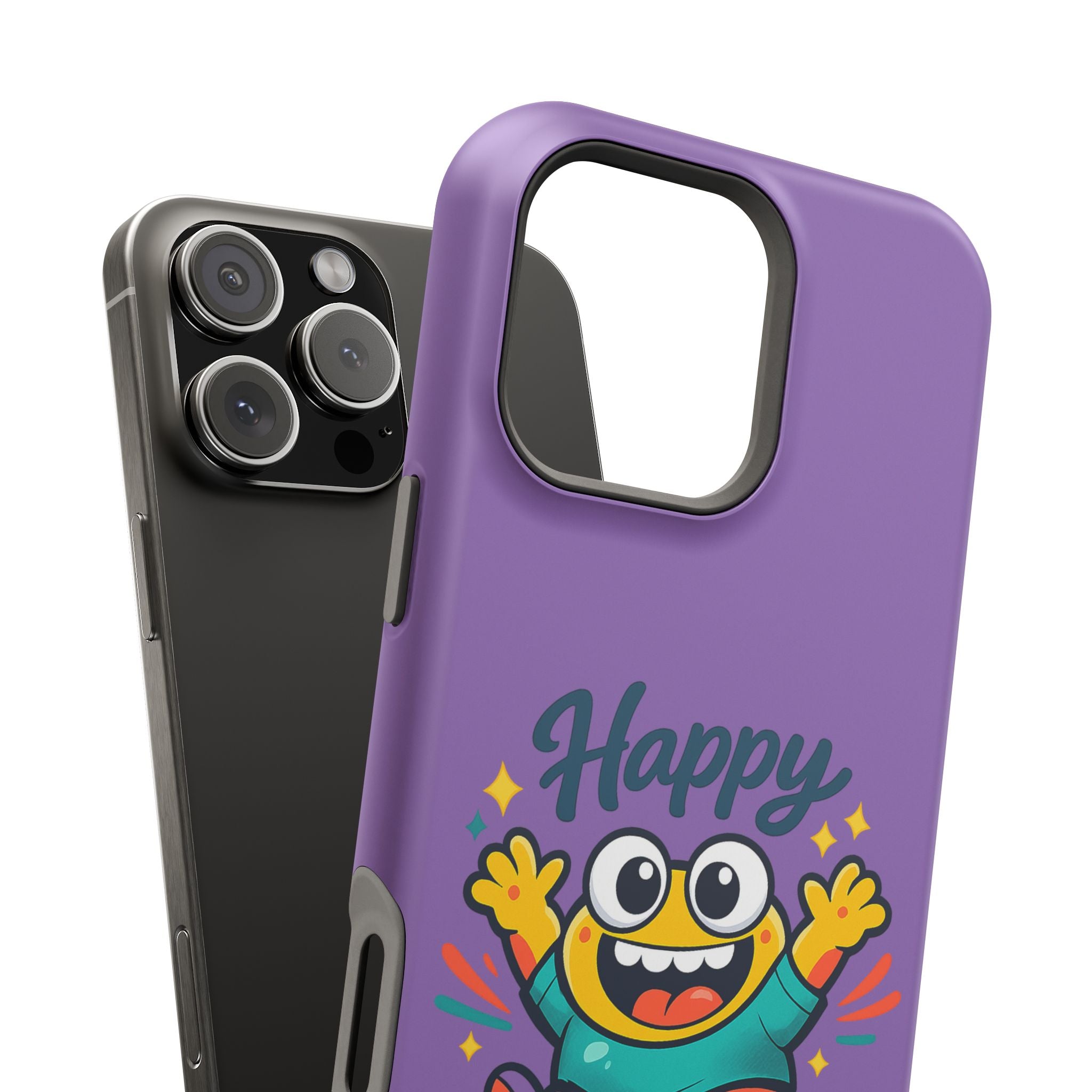 Happy Monster Magnetic Impact-Resistant Phone Case