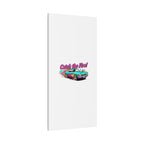 Retro Racing Car Canvas Wall Art – Vintage Dragster Design