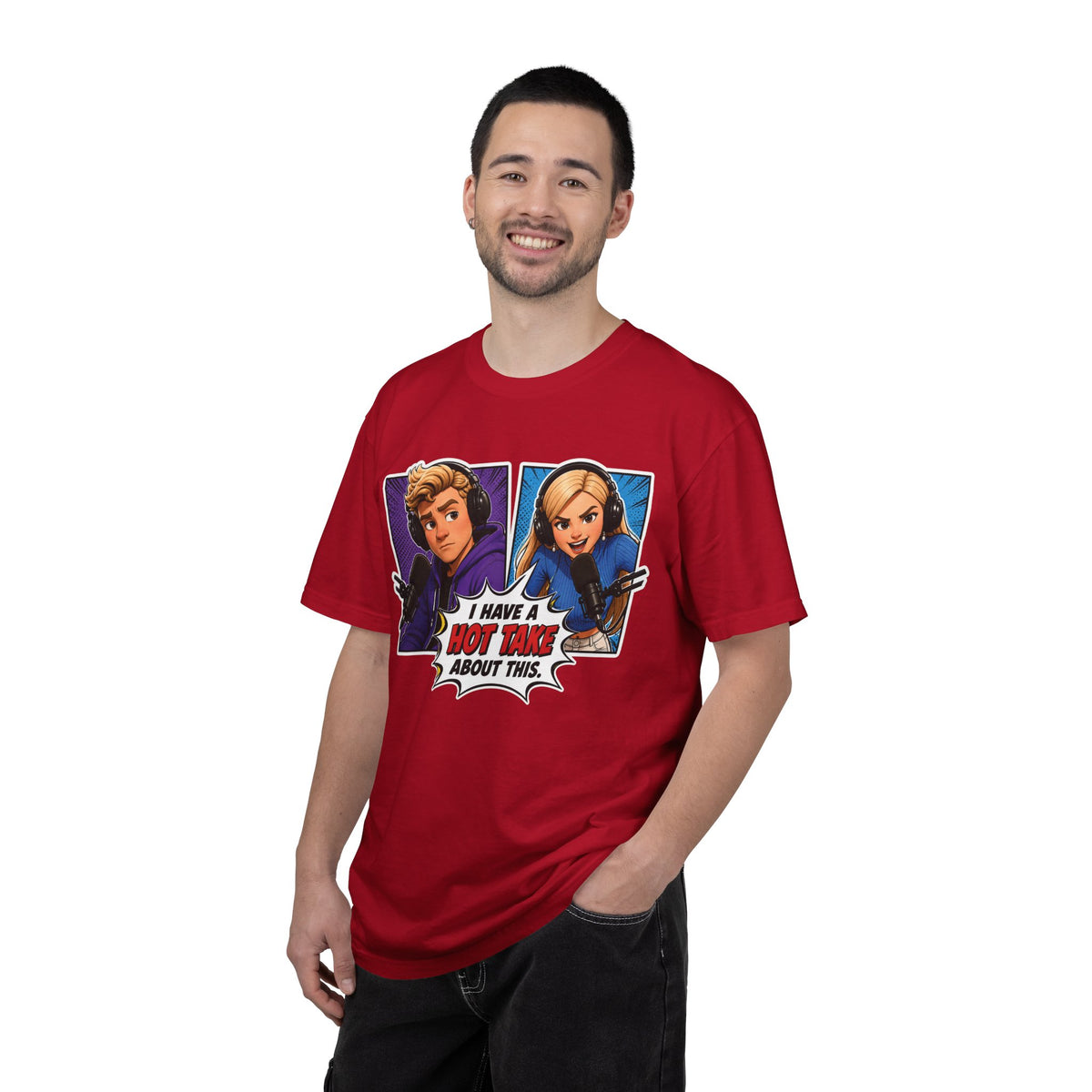 Hot Take Central I Have a Hot Take About This Podcast T Shirt