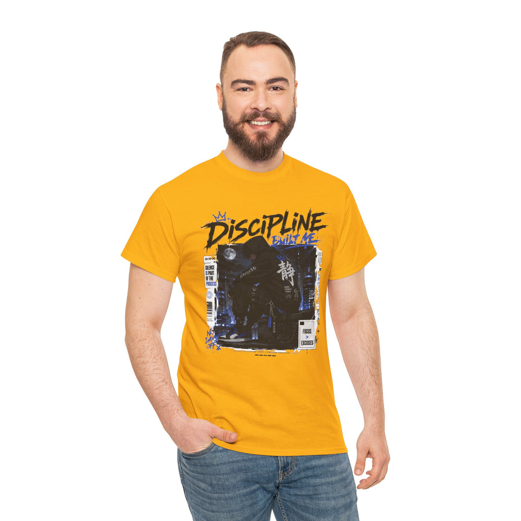 Discipline Built Me Anime Streetwear T Shirt