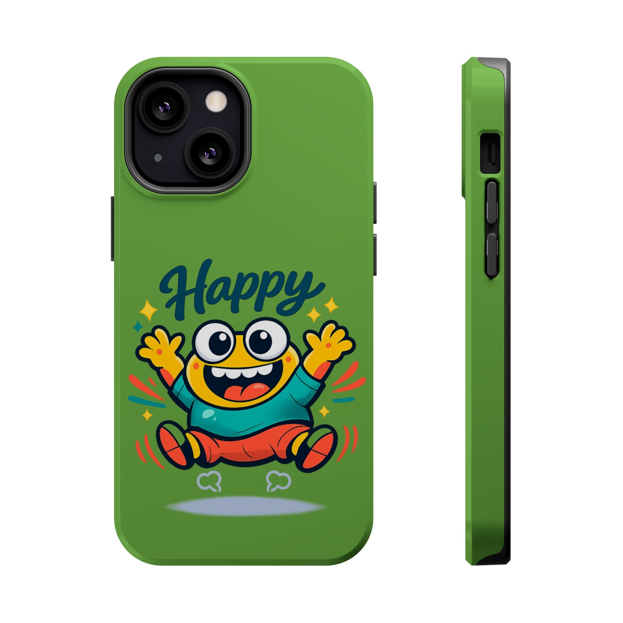 Happy Monster Magnetic Impact-Resistant Phone Case