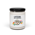 Caffeine and Kindness Soy Candle, office humor | coffee fuel, meeting memes