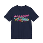Catch the Fire Vintage Muscle Car Graphic T Shirt