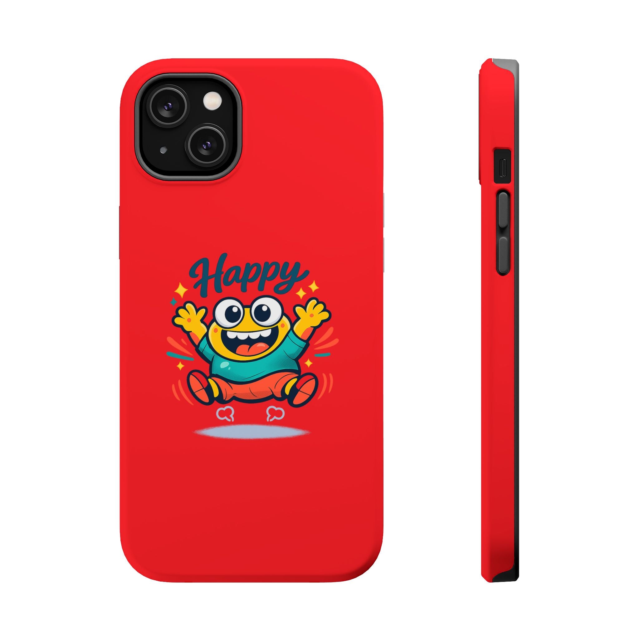 Happy Monster Magnetic Impact-Resistant Phone Case