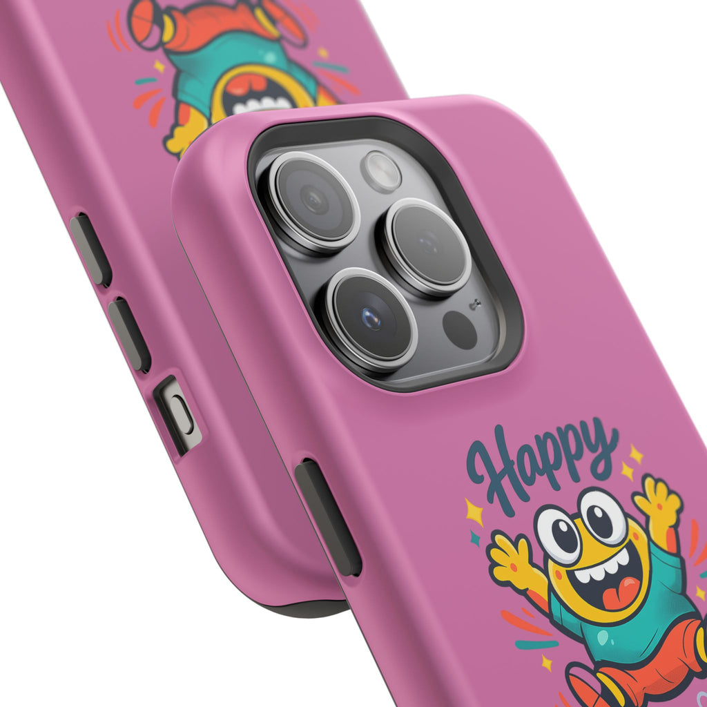 Happy Monster Magnetic Impact-Resistant Phone Case