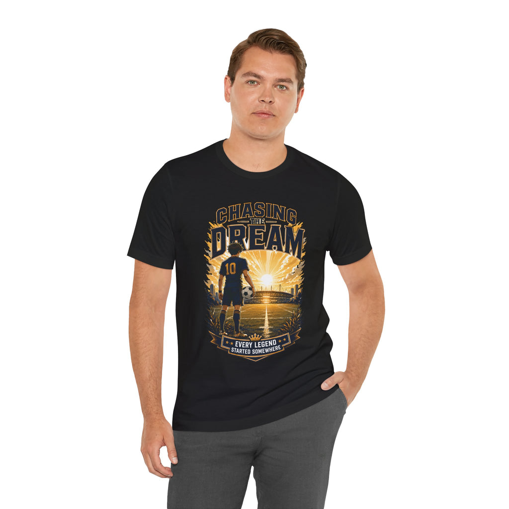 Chasing the Dream Soccer Graphic T Shirt