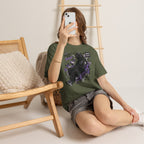 Peacekeeper Anime Graphic Tee — Purple Aesthetic Streetwear