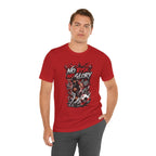 No Risk No Glory Soccer T-Shirt — Dynamic Football Player Graphic Tee