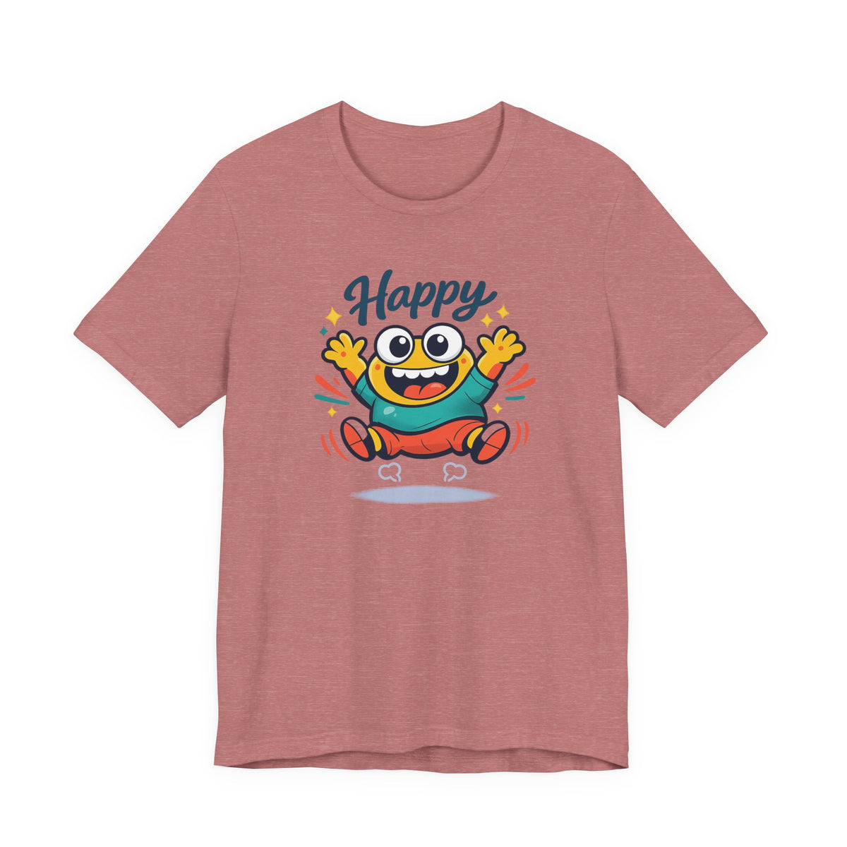 Happy Mood Blob T Shirt Cute Kawaii Graphic Tee