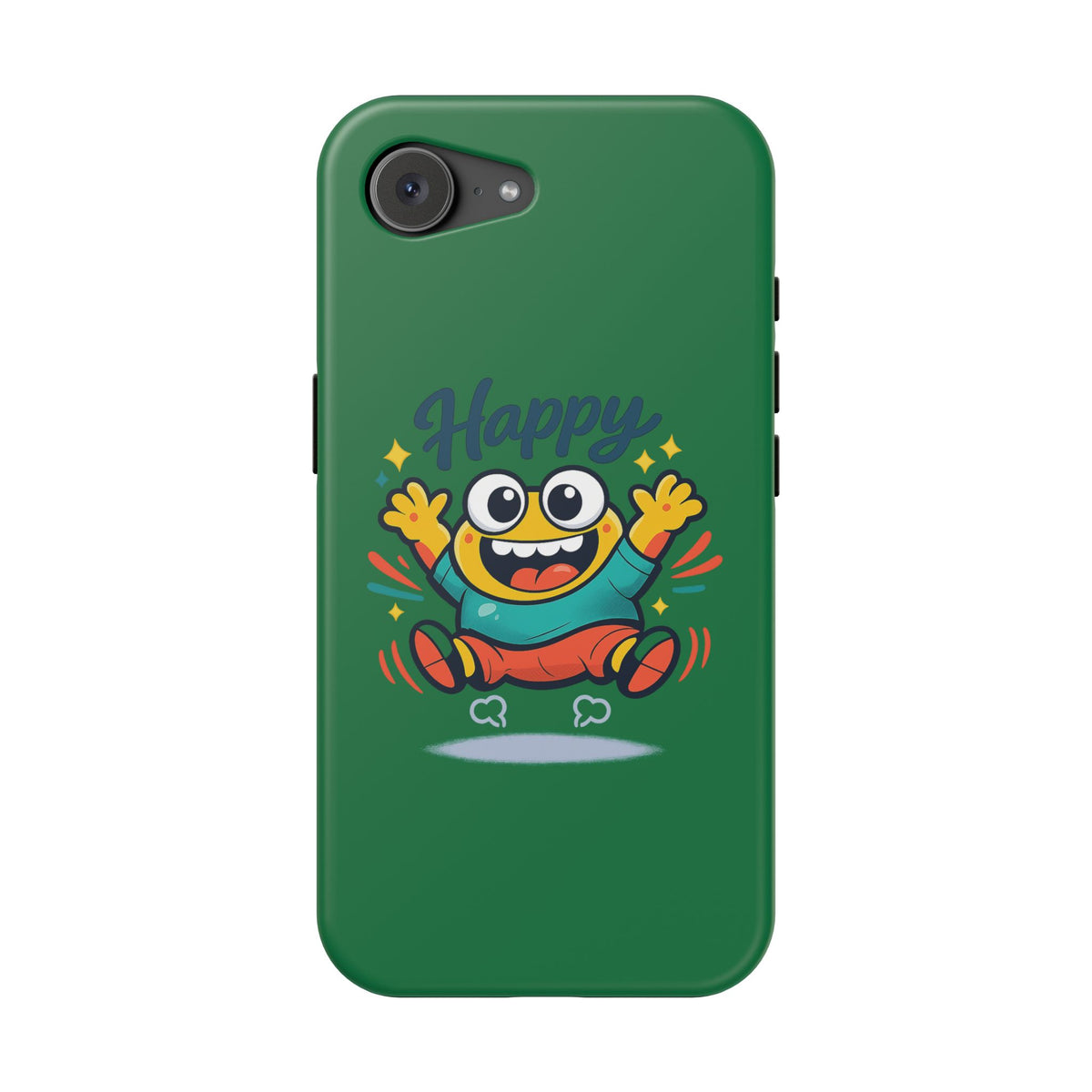 Happy Monster Magnetic Protective Phone Case Green