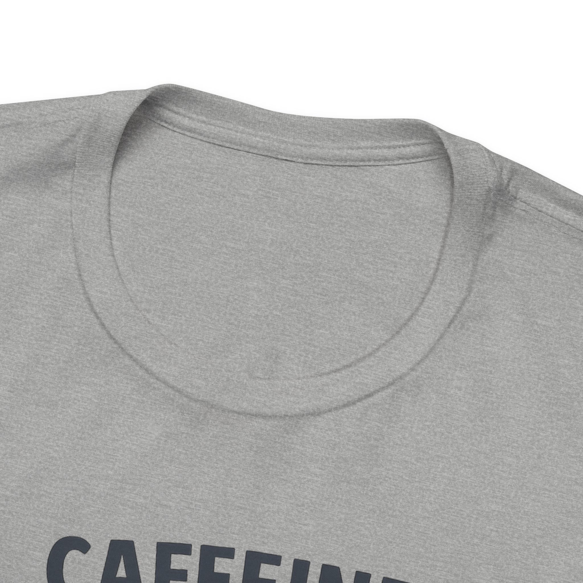 Caffeine and Kindness T-Shirt - Casual Coffee Graphic Tee