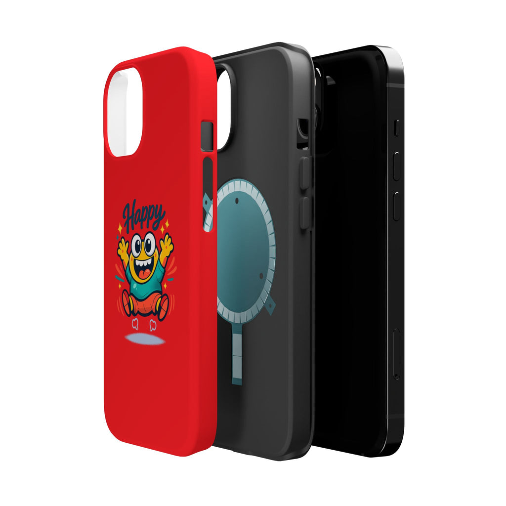Happy Monster Magnetic Impact-Resistant Phone Case