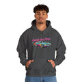 Retro Cartoon Dragster Hoodie, racing flame shirt, vintage car illustration