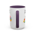 Caffeine and Kindness Coffee Mug – Ceramic Accent Mug (11oz / 15oz)