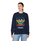 Happy Blob Cartoon Sweatshirt Cute Kawaii Crewneck