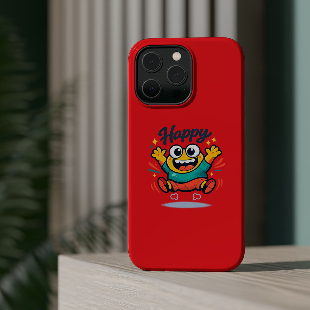 Happy Monster Magnetic Impact-Resistant Phone Case