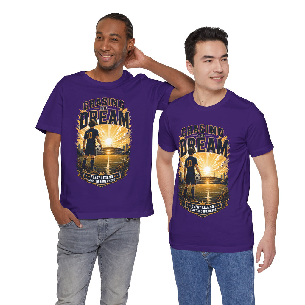 Chasing the Dream Soccer Graphic T Shirt