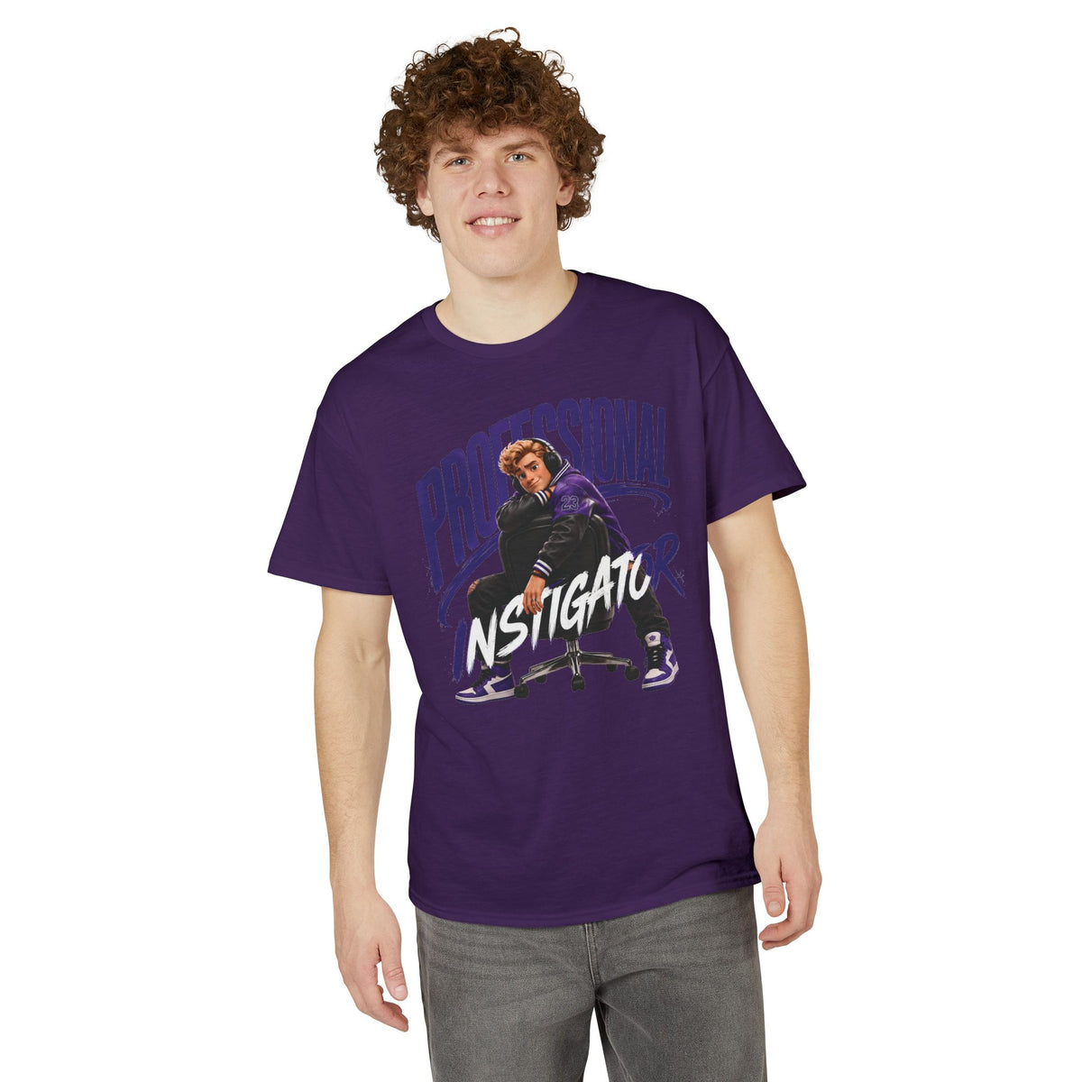 Hot Take Central Professional Instigator Jake Graphic T Shirt