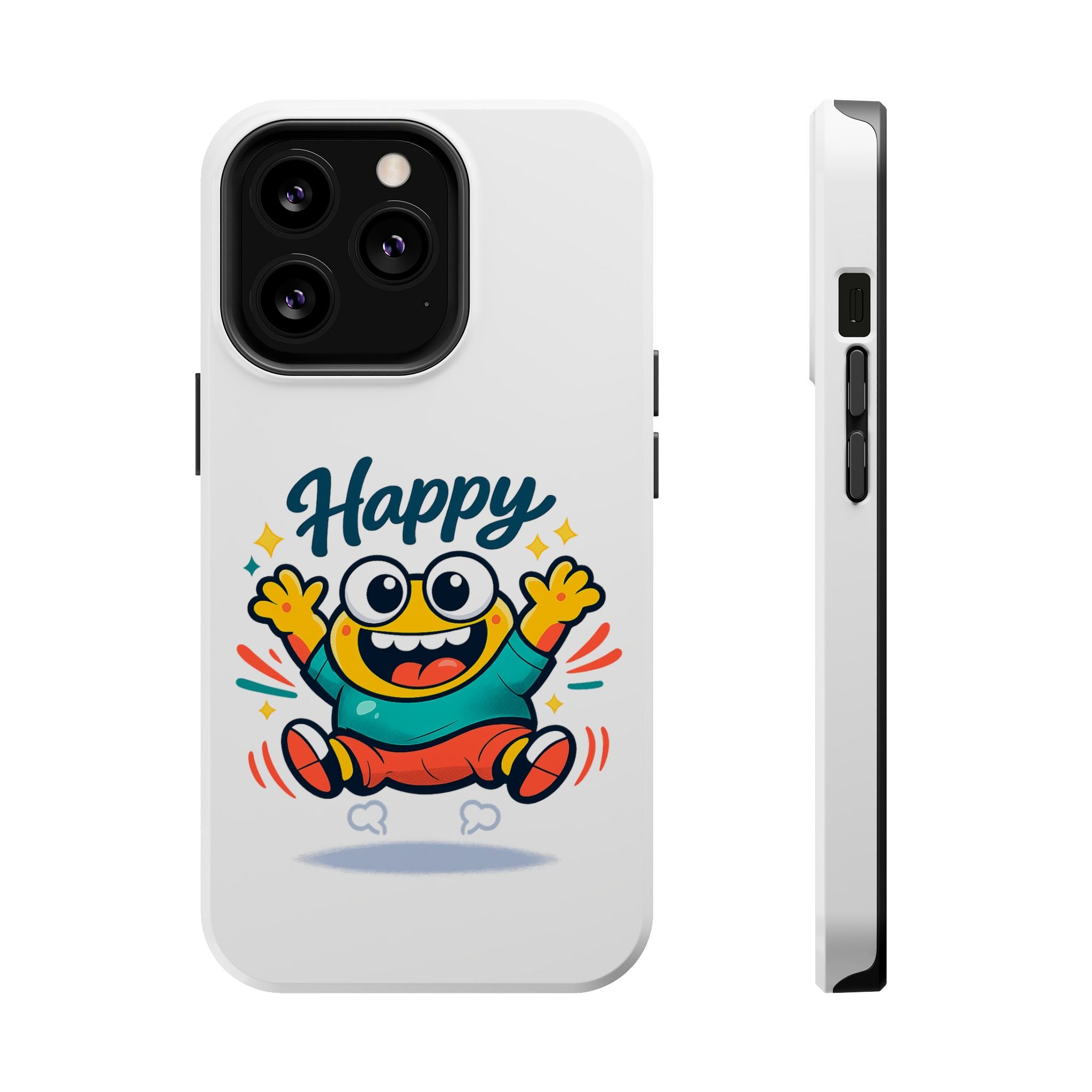 Happy Monster Magnetic Impact-Resistant Phone Case